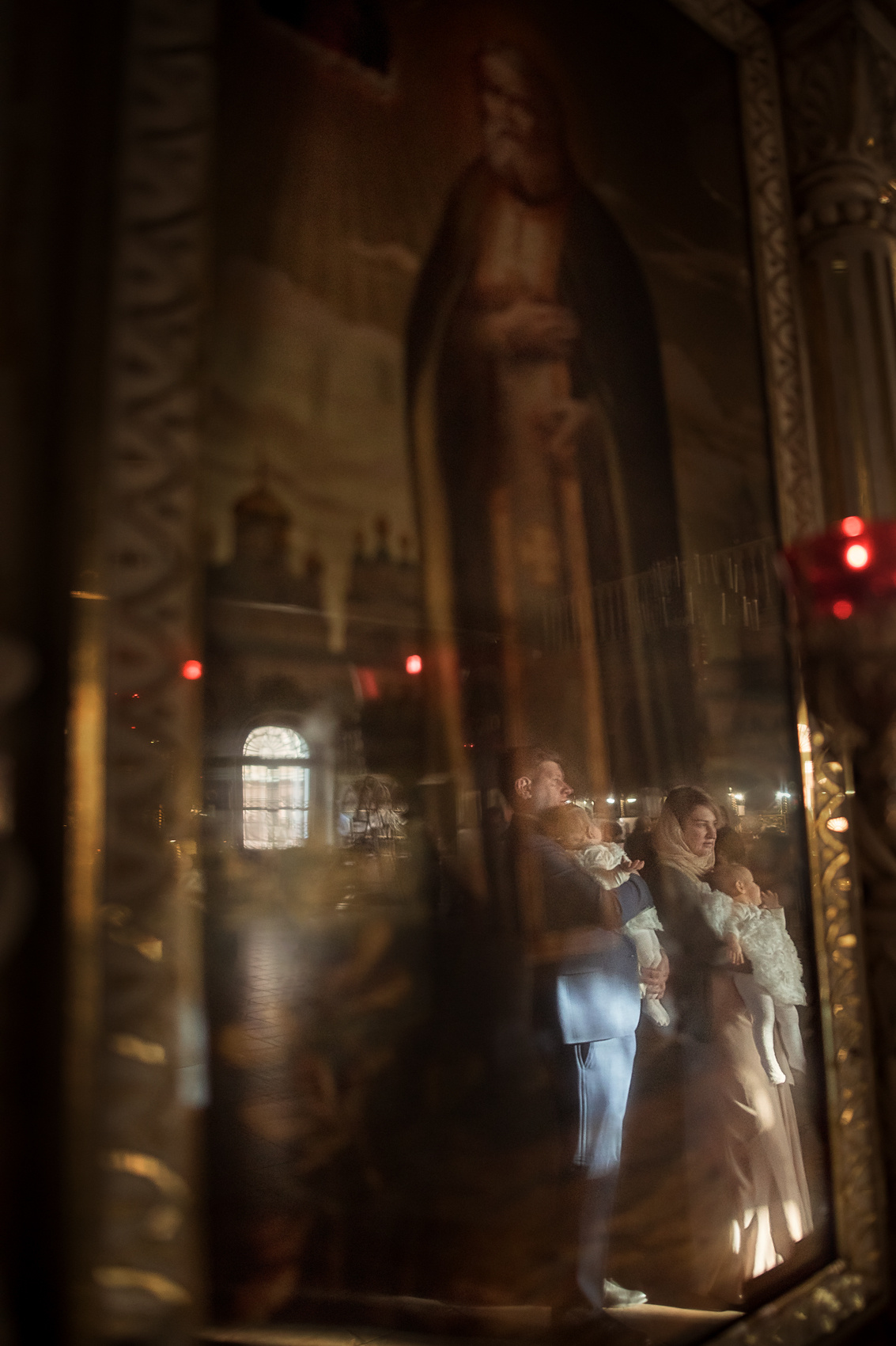 Крещение в Храме Всех Святых во Всехсвятском на Соколе