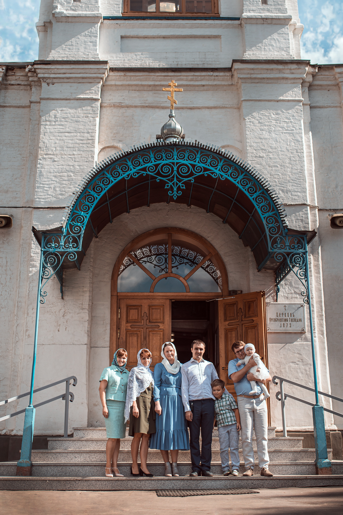 крещение в Преображенском храме в Саввино в Балашихе