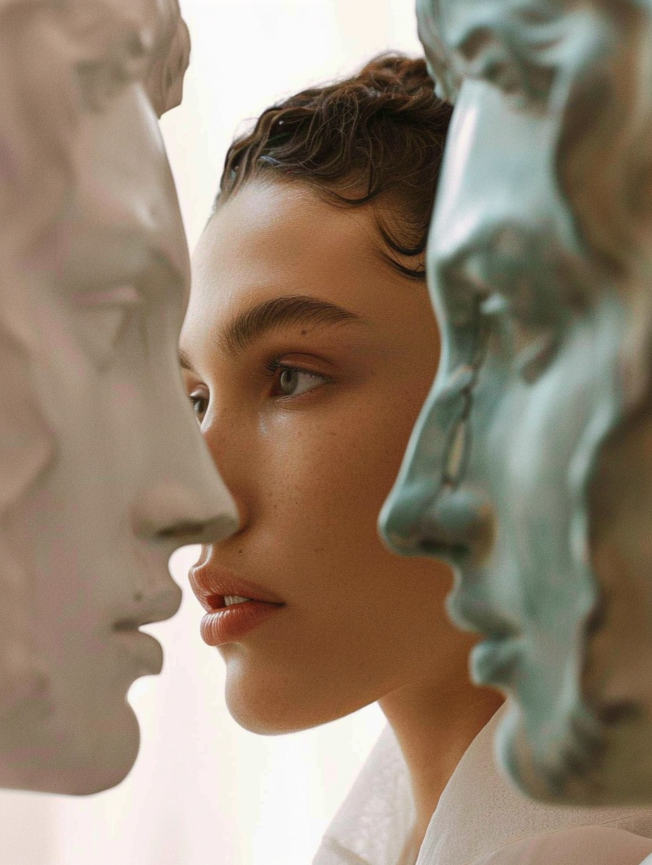 Мрамор. AI художник и фотограф Ольга Косина