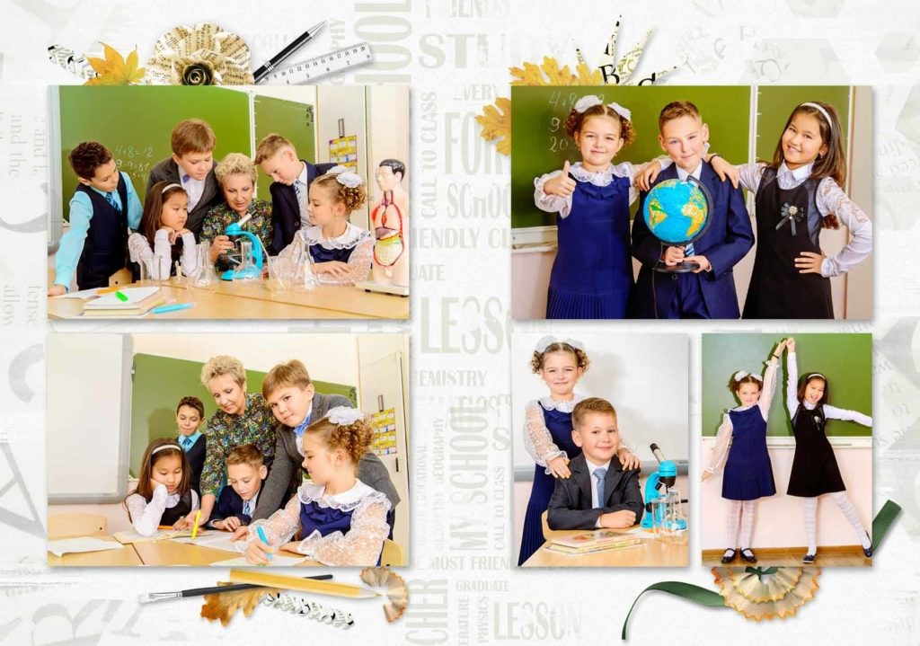 Дизайны выпускных альбом для школьников. Главная