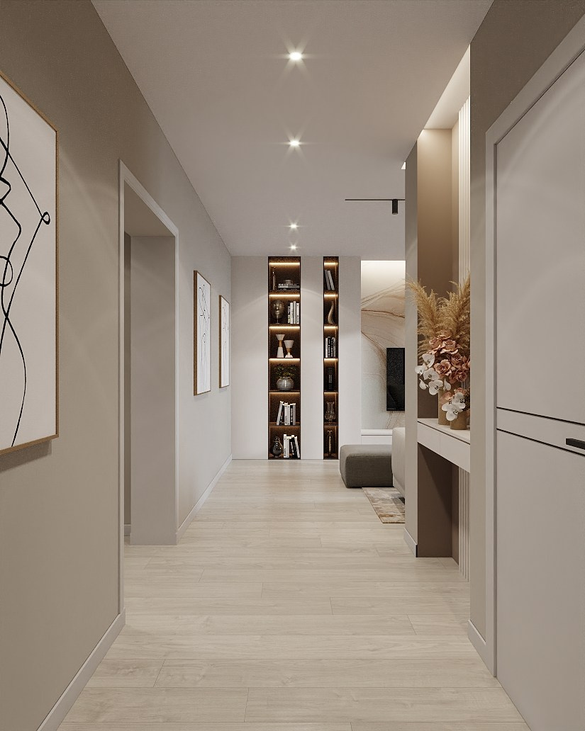 Квартира 75 м², г. Новый Оскол. Студия дизайна