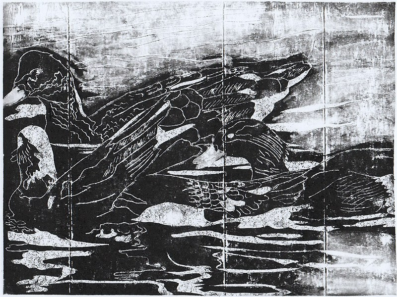 Авторская гравюра на тетрапаке