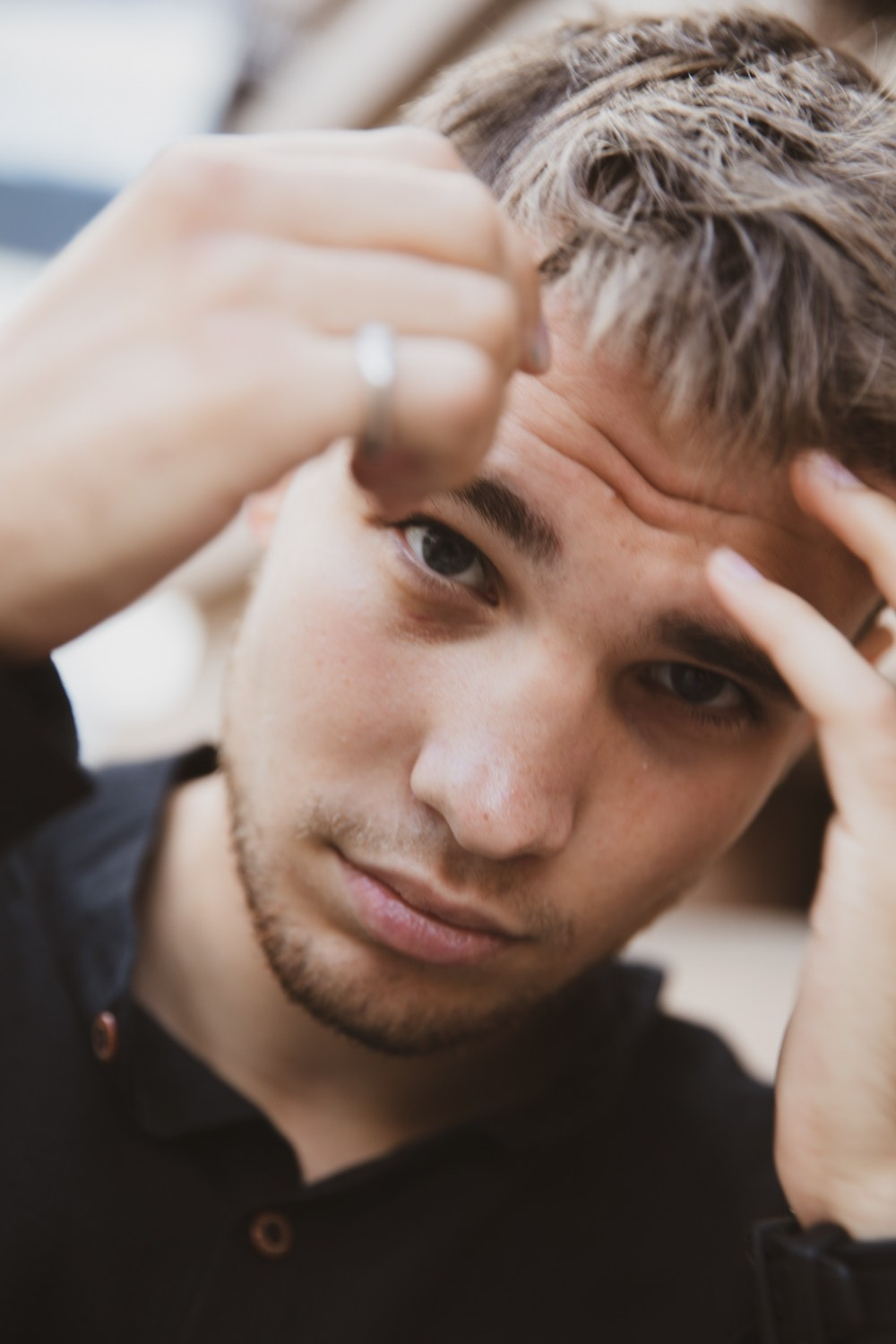 МУЖЧИНЫ. Female and male photographer Katya Hans in Moscow