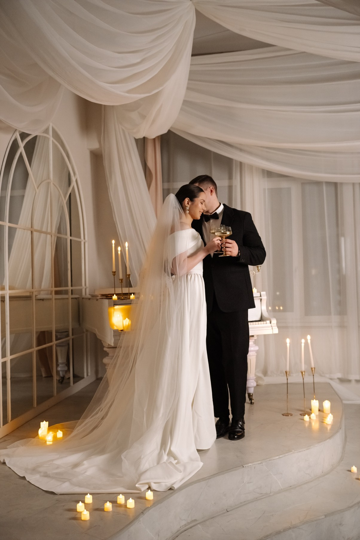 Со свечами. Свадебный и сеейный фотограф в Санкт-Петербурге Елена Худякова