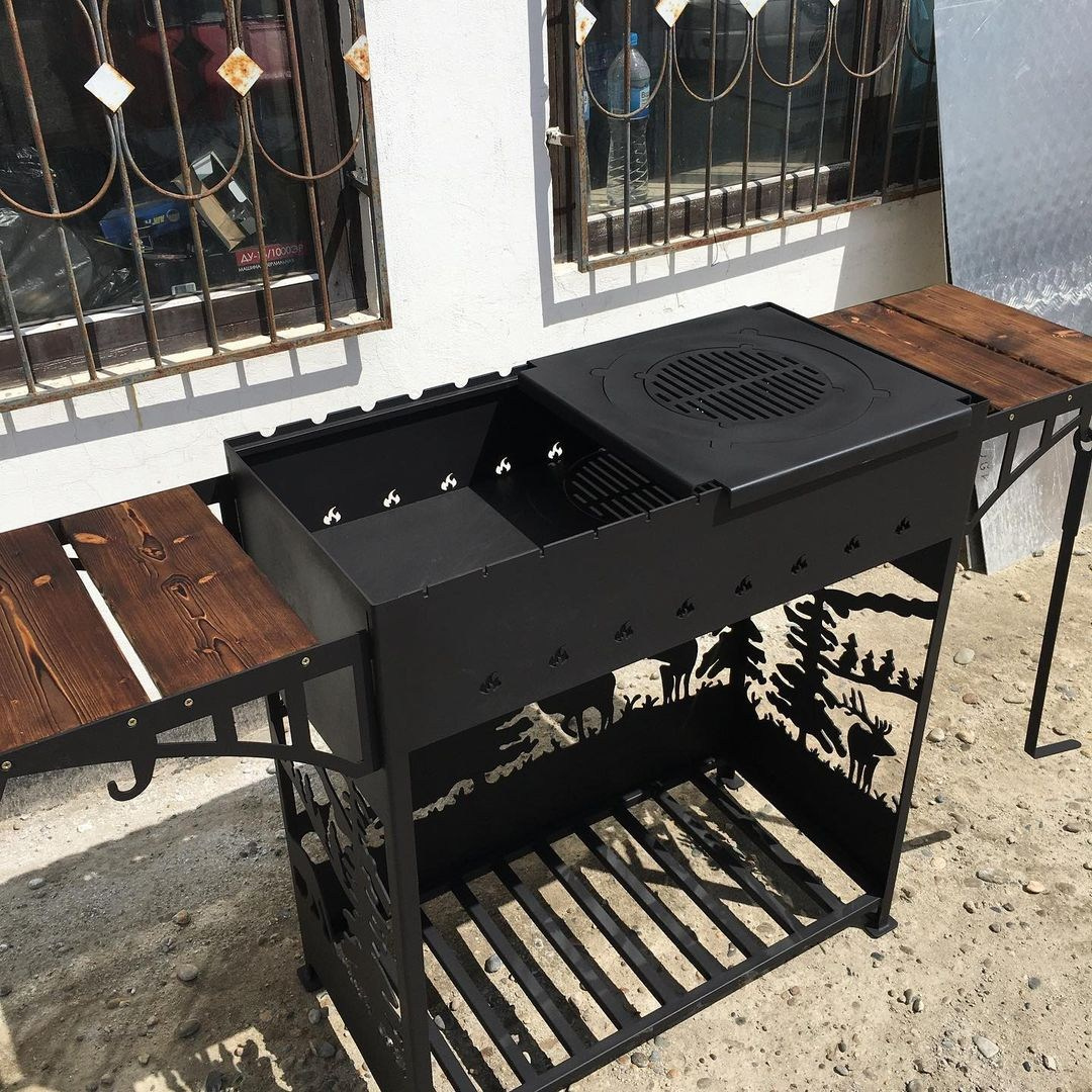 Мангалы с резным рисунком. Купить / заказать мангал для дома в Краснодаре от производителя «Мангал Мастер»