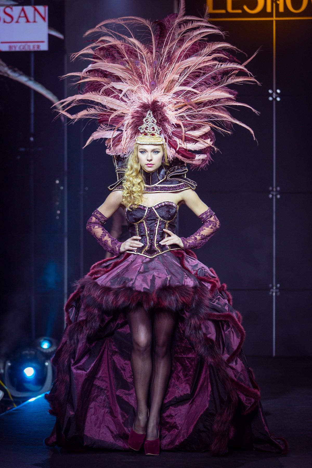 Модный показ LeShow, Москва, 2014. Портретные фотографы в Москве — Анна и Алексей Бородины