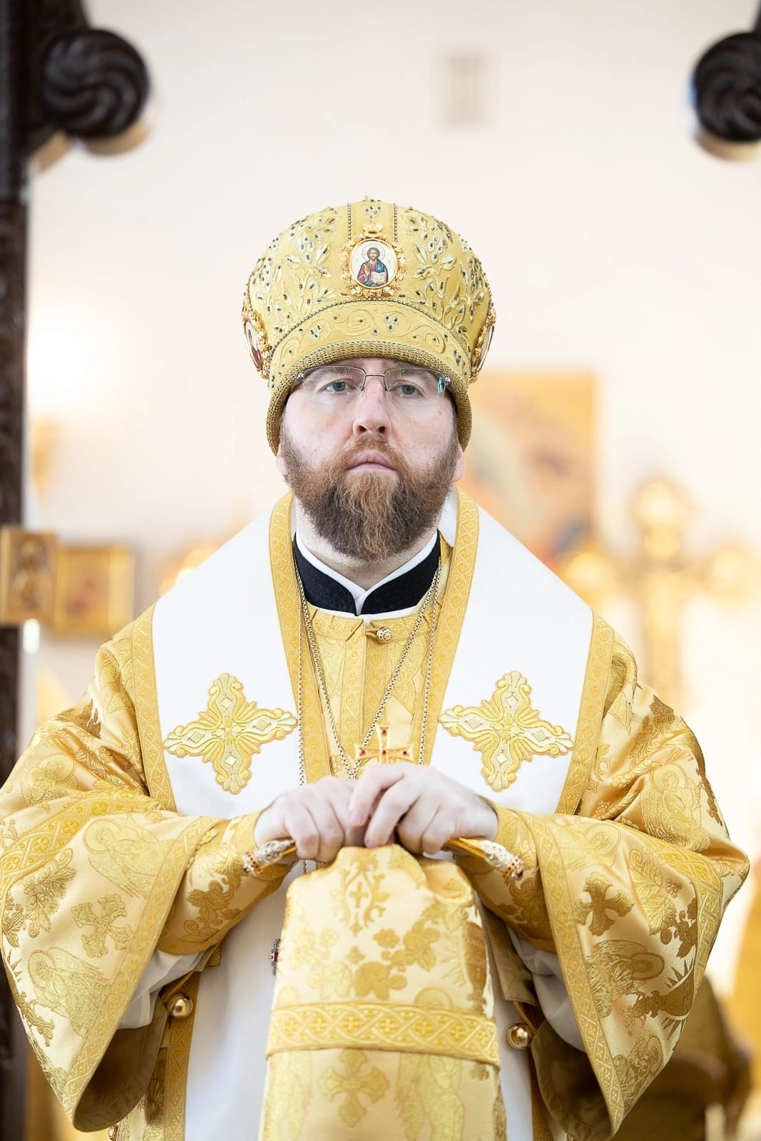 Митрополит Игнатий совершил божественную литургию в храме Всех скорбящих Радость. Саратовское Северо-Западное благочиние