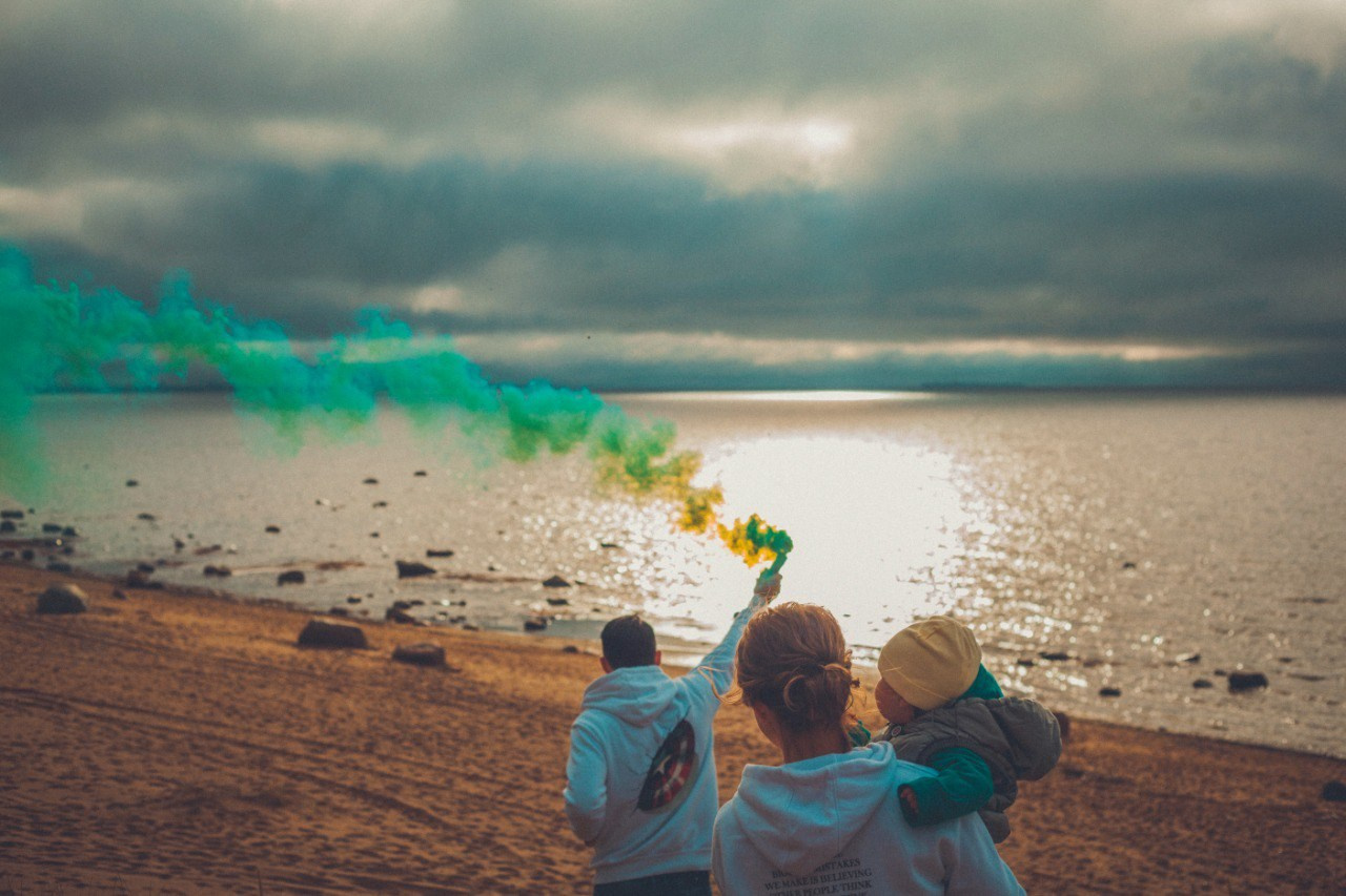 Яна, Рома и Алиса. Фотограф Александра Степанова