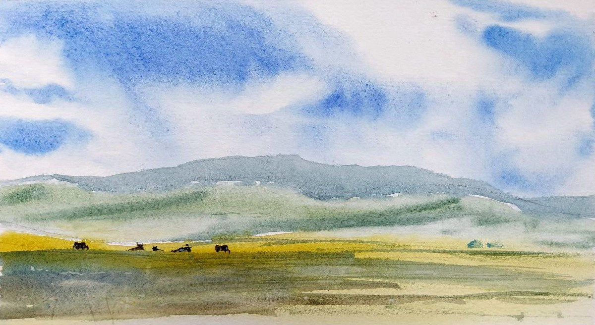 Near the village of Khankh, Lake Khövsgöl | August 2022 | A4 | N/a