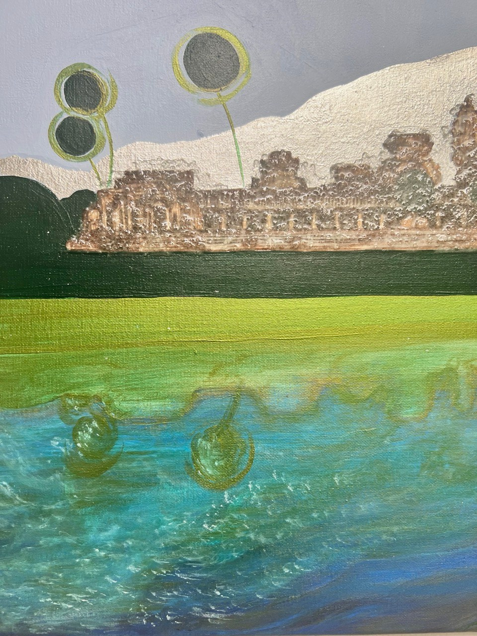 Серия «Волшебница Изумрудного Востока». Картины пейзаж