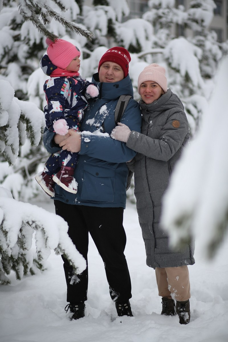 Зима. Семейный и детский фотограф в Москве и МО — Александра