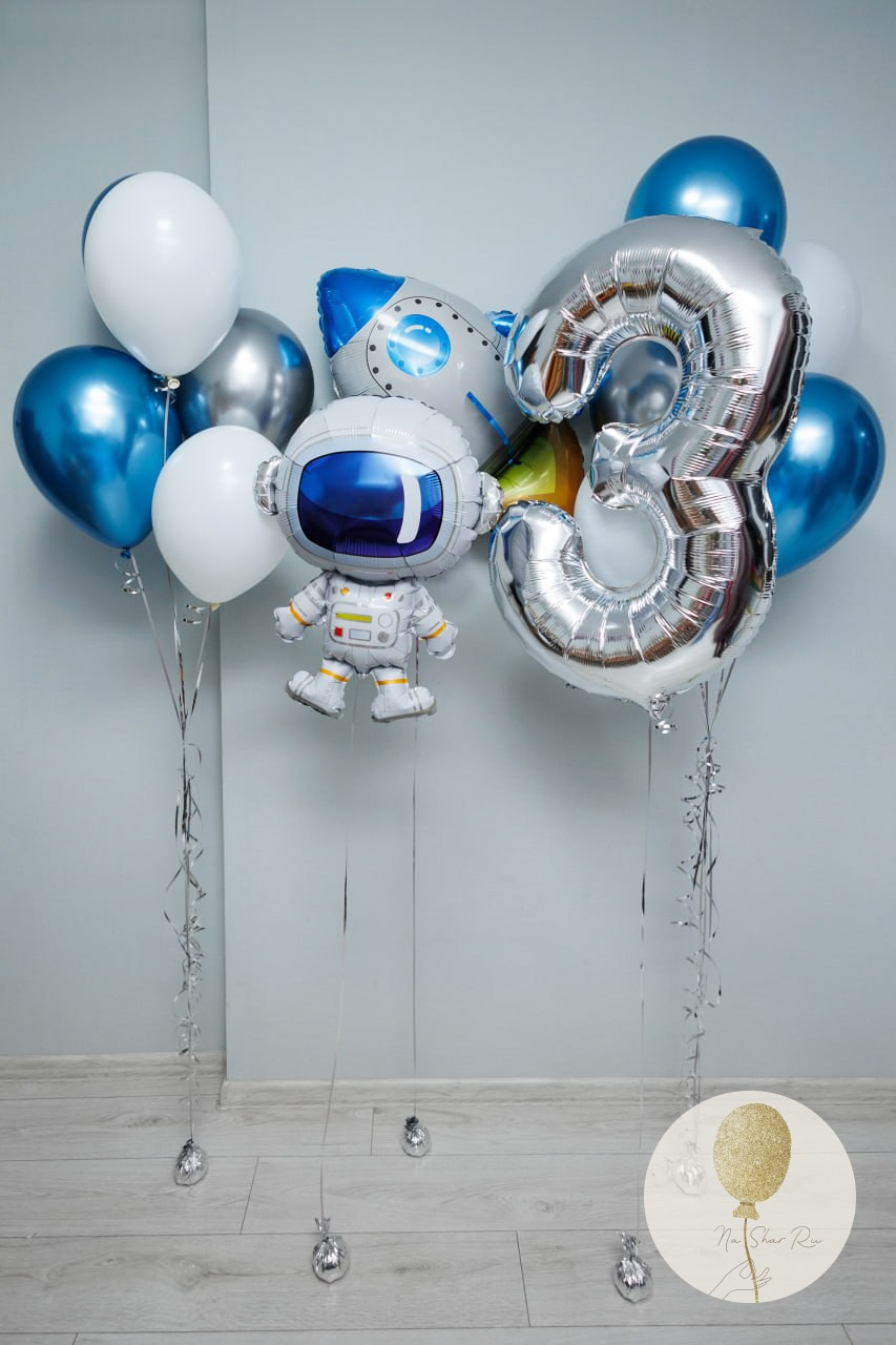 Шары для ребенка (мальчик). Воздушные шары с гелием в Донецке