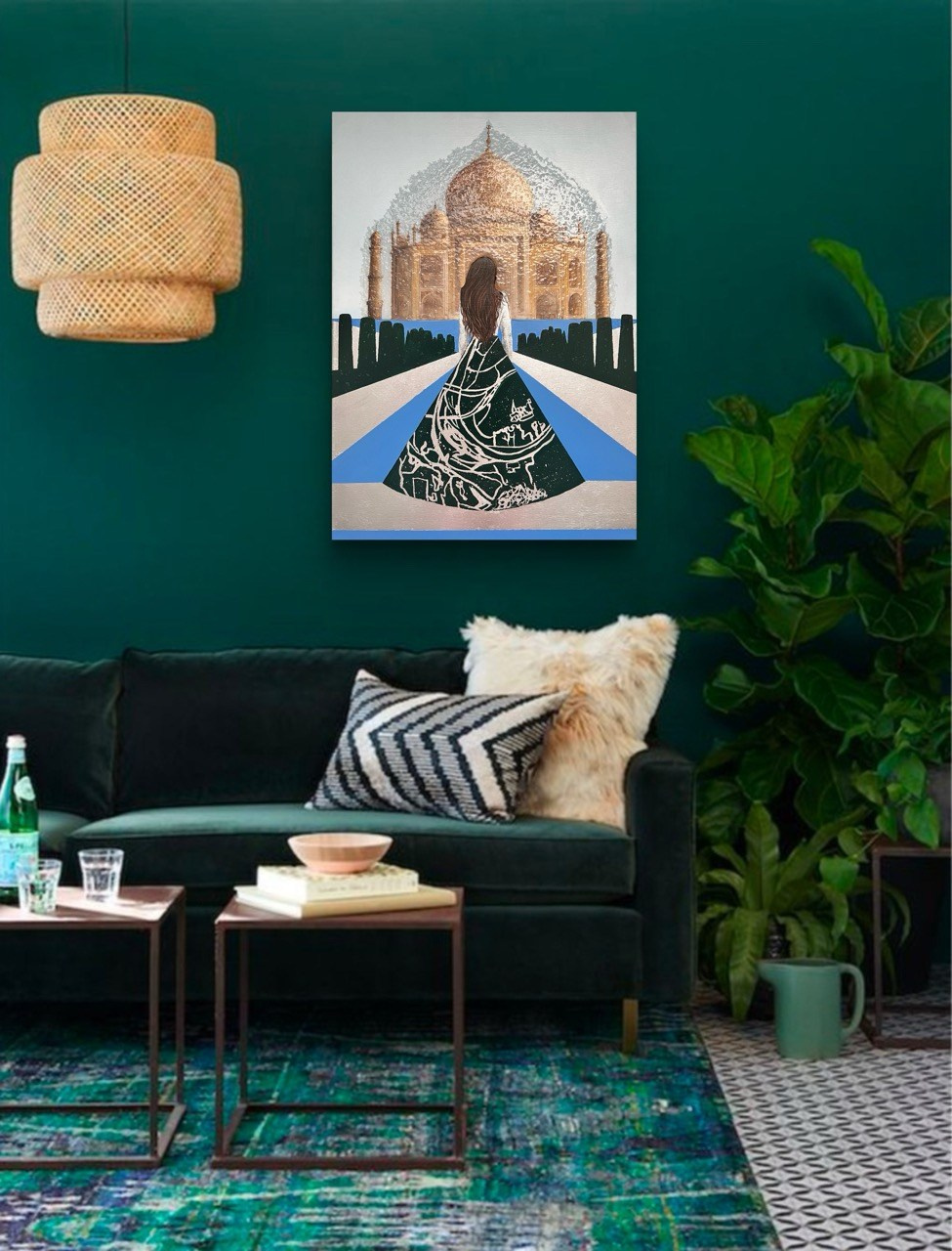 Серия «Волшебница Изумрудного Востока». Картины пейзаж