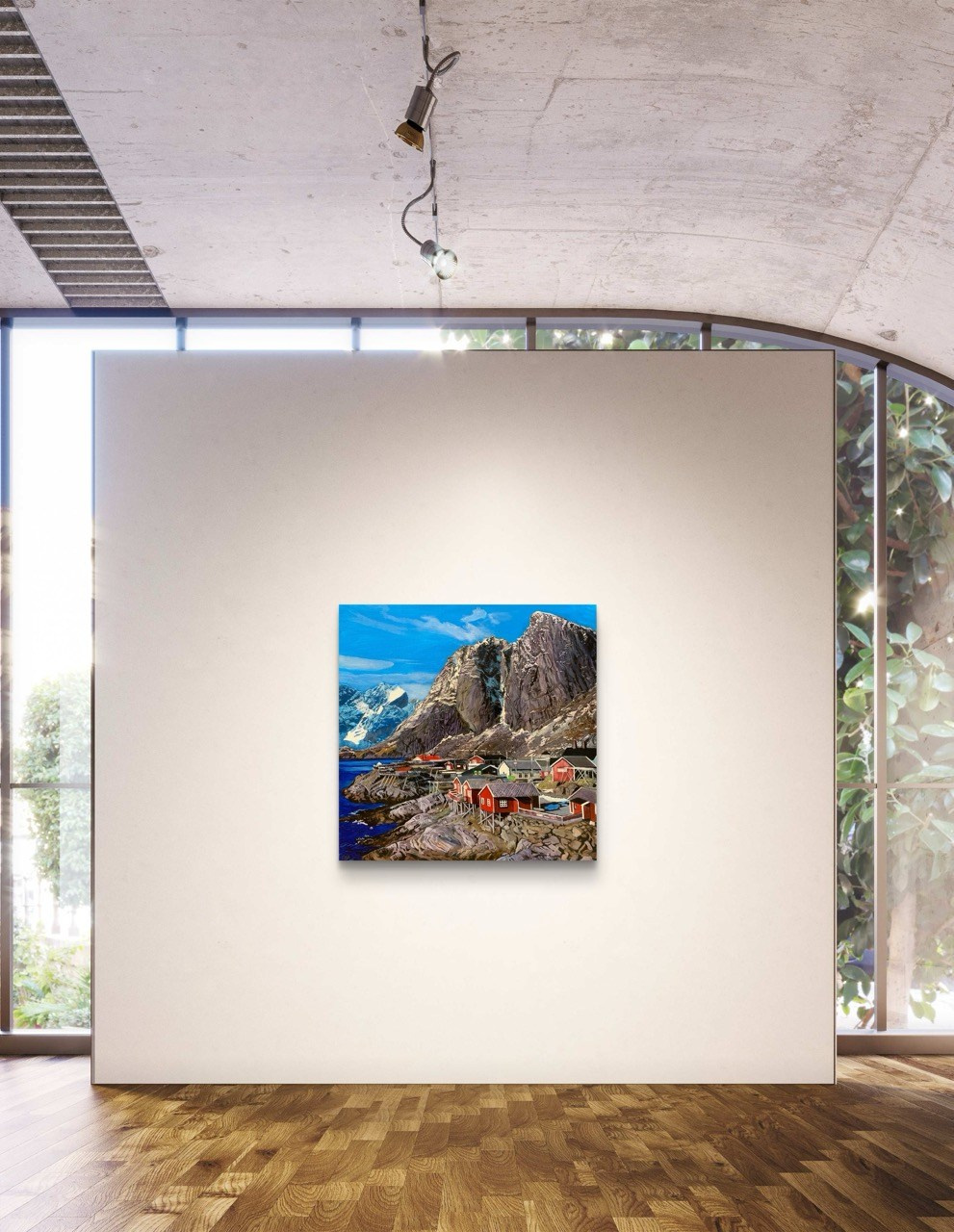 Серия «Города — великие творения рук человеческих». Картины пейзаж