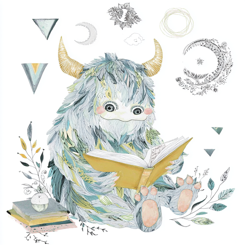 Детские иллюстрации «Монстрики». AI-художник, контентмейкер, режиссёр Наталия Жданович