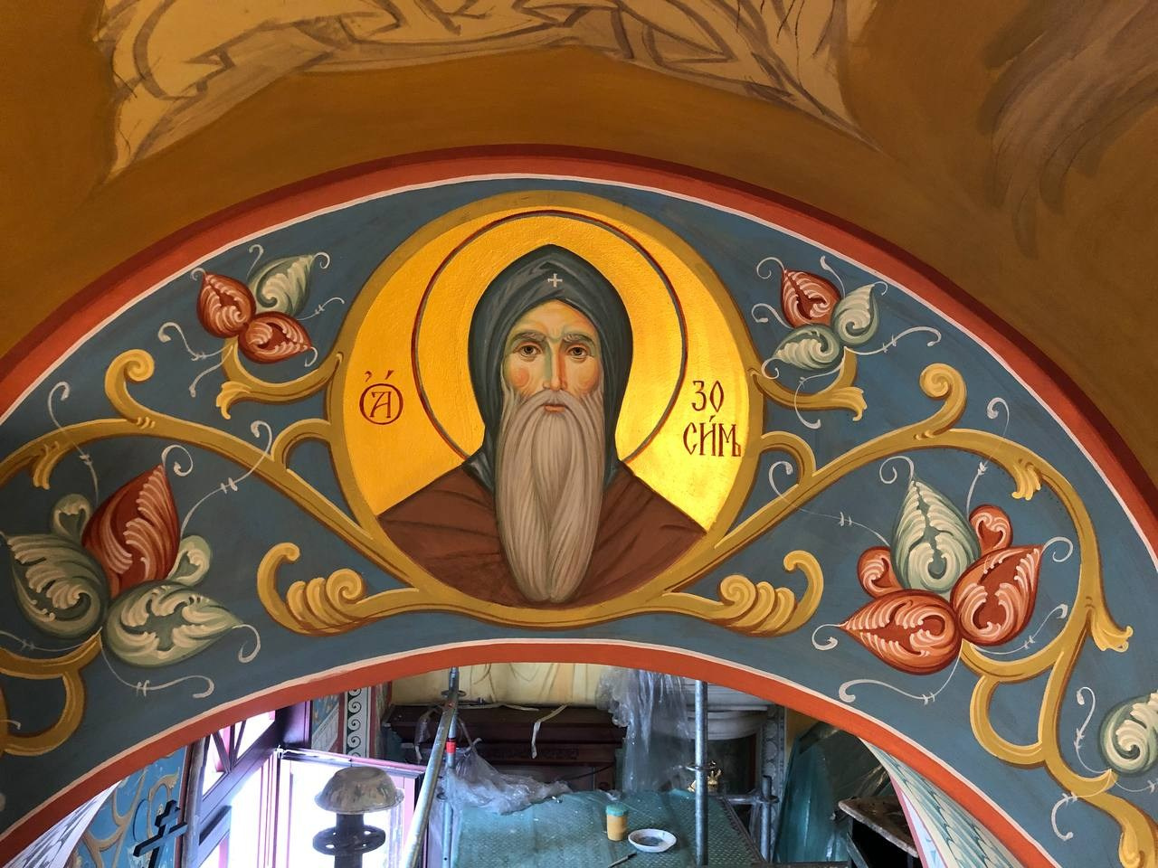 Мастерская МАГДАЛИНА роспись Храмов, Белград, Сербия, храм Св. Троицы. МАГДАЛИНА — мастерская церковного искусства