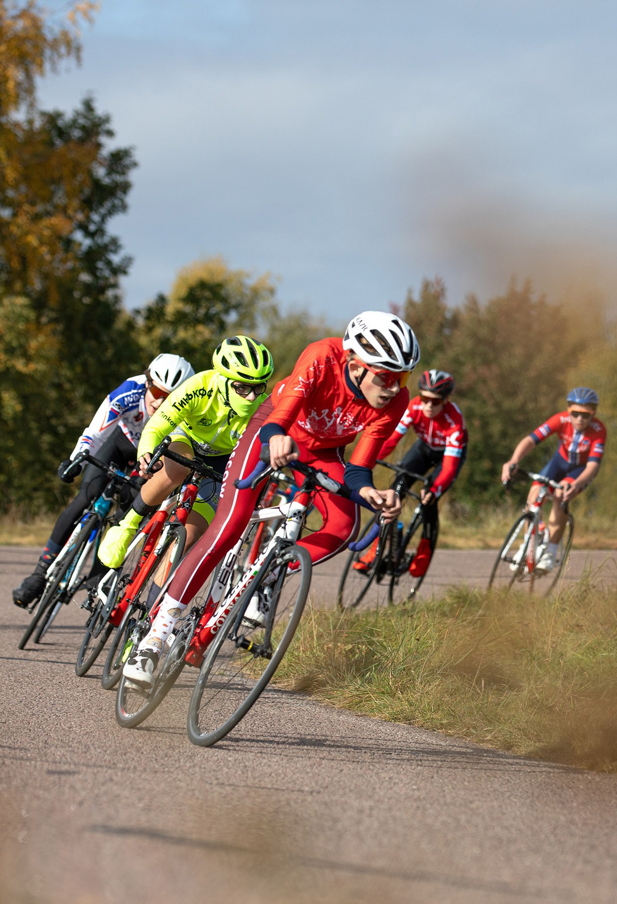 Велогонка в Крылатском, Октябрь 2023. Спортивный фотограф Алексей Соломин