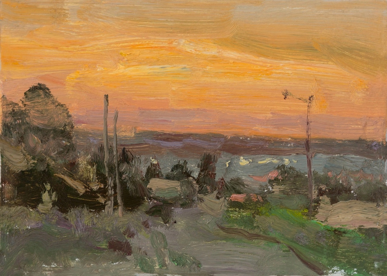 Закат уходящего лета