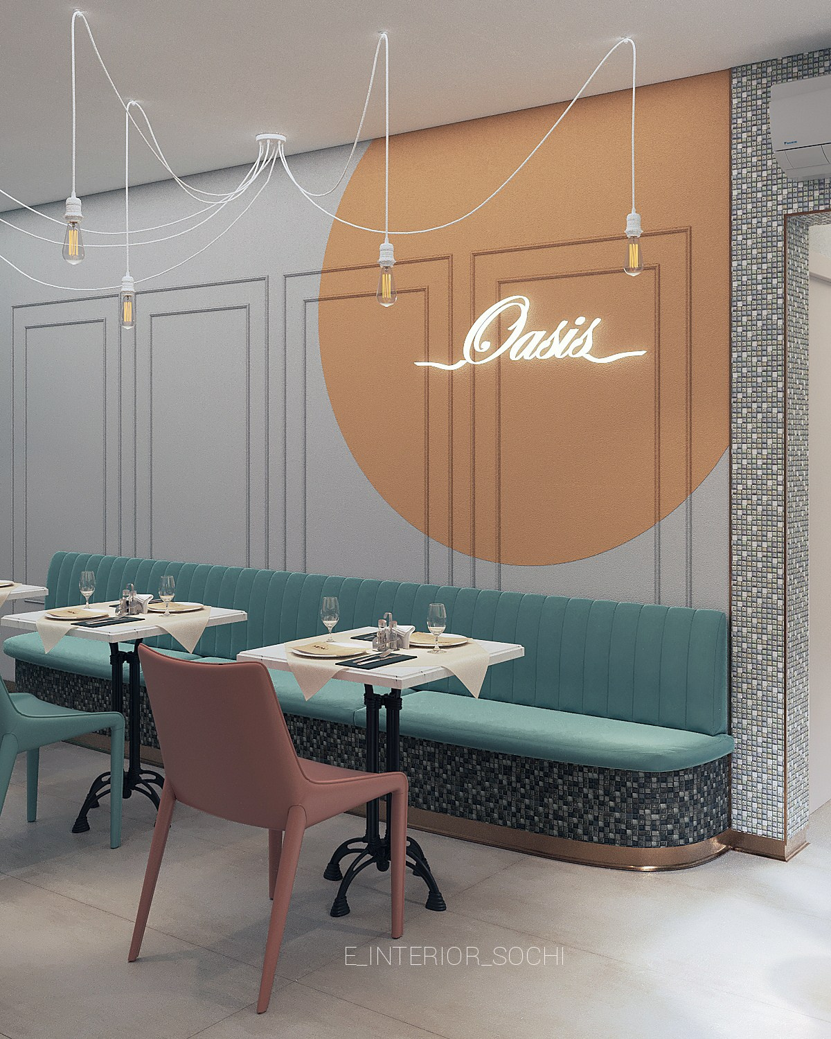 HOTEL_OASIS. Дизайн интерьера Евгения Тисленко