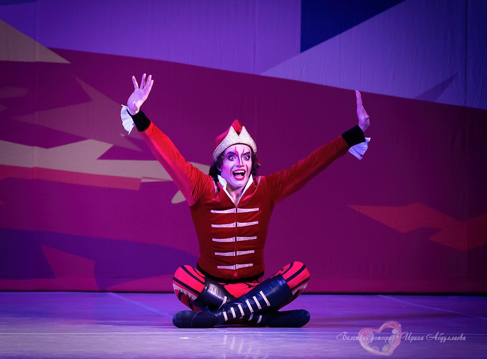 Премьера балета «Шут» — Прима балерина Кремлёвского балета Е.Первушина, Премьер Большого Театра Игорь Цвирко