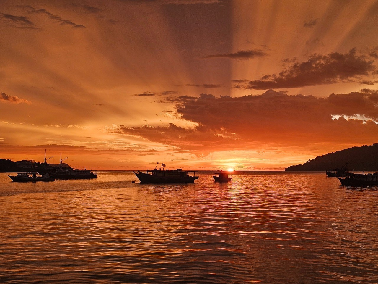 Закат на Борнео, Пейзаж, Вадим Богатиков, Самара, SPC Silver