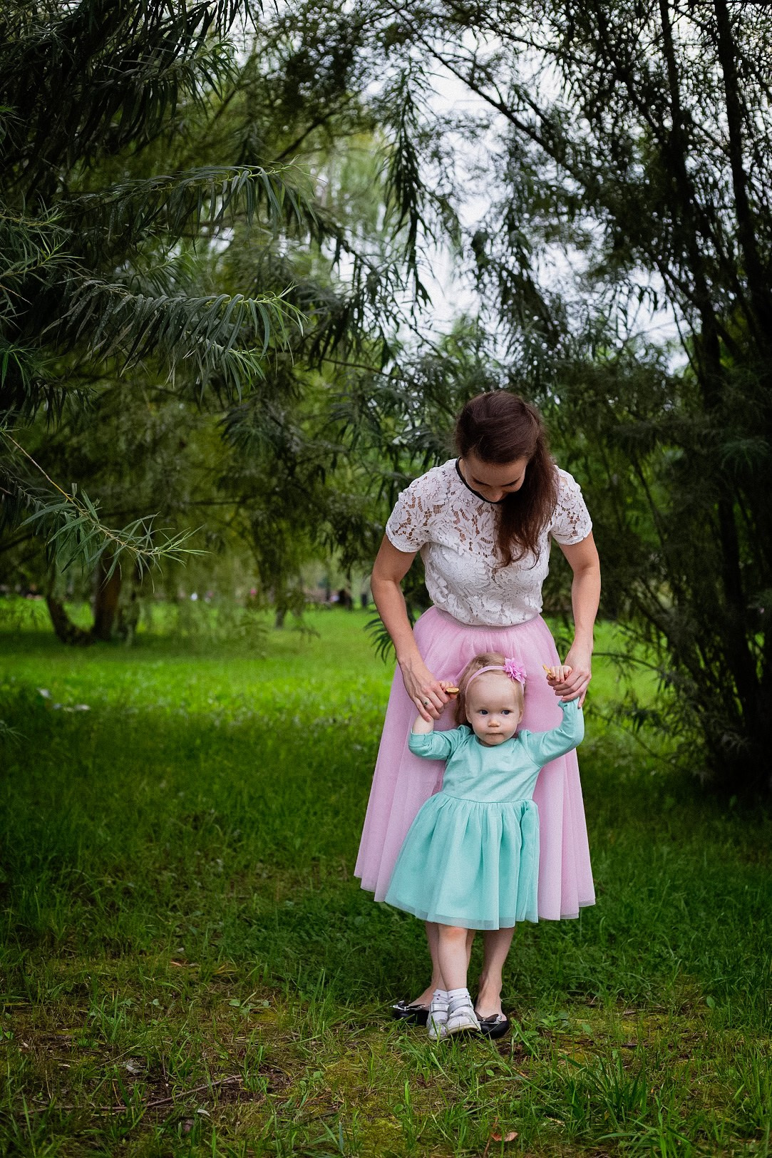 Алена и дочка Лиза. Семейный фотограф в Москве и МО Варвара Шаранова