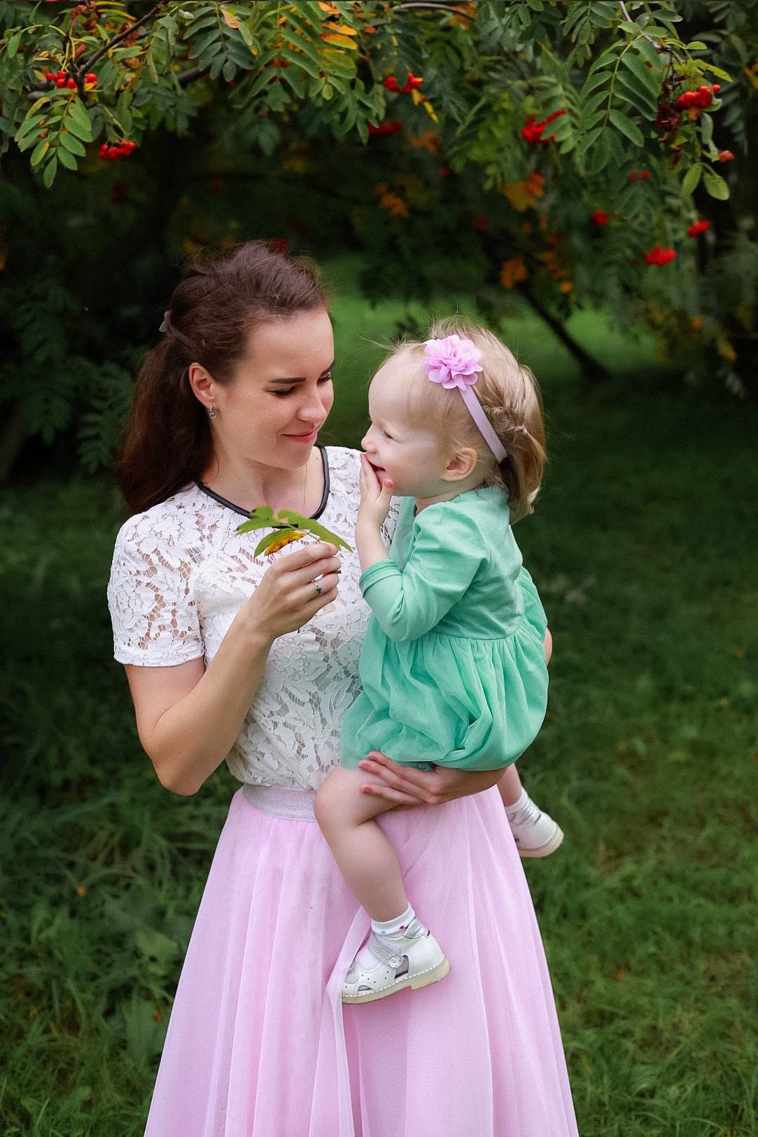 Алена и дочка Лиза. Семейный фотограф в Москве и МО Варвара Шаранова