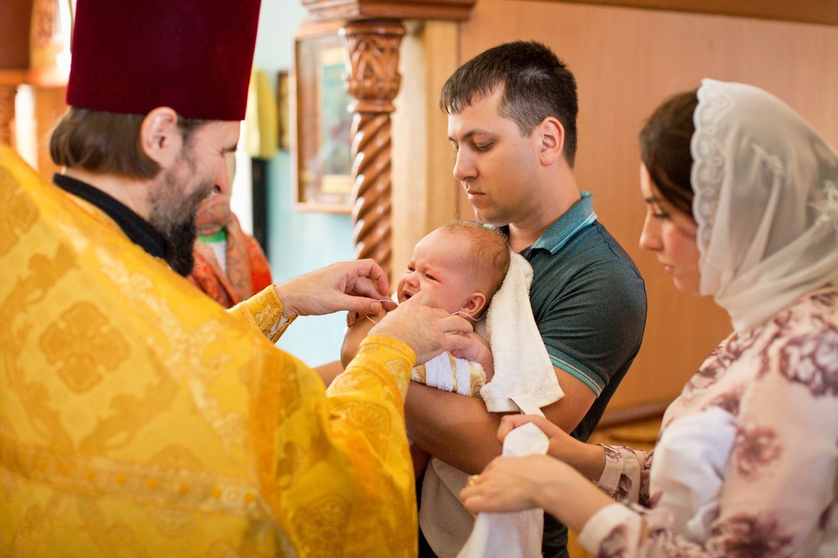 КРЕЩЕНИЕ ИВАНА (с. Рай-Семёновское). Семейный фотограф новорождённых в Серпухове Юлия Новикова +79637785957