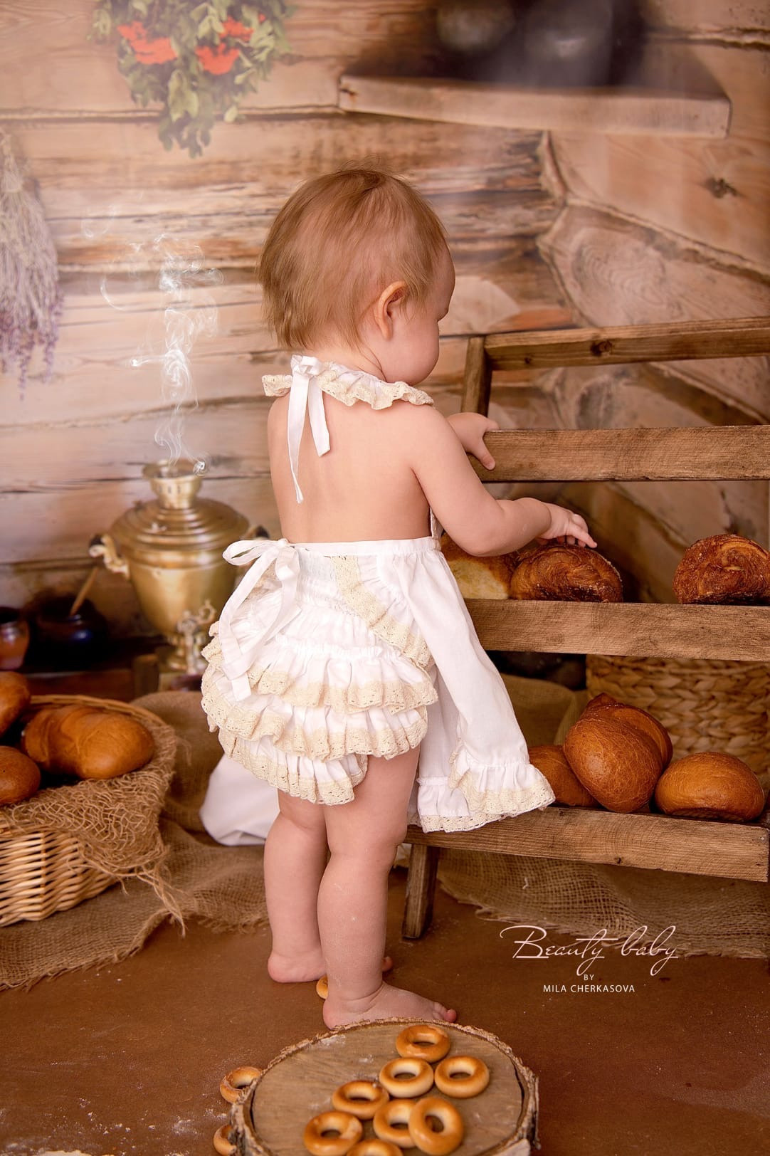 Поваренок. Дарина, годик. Семейный и детский фотограф в Красноярске Мила Черкасова