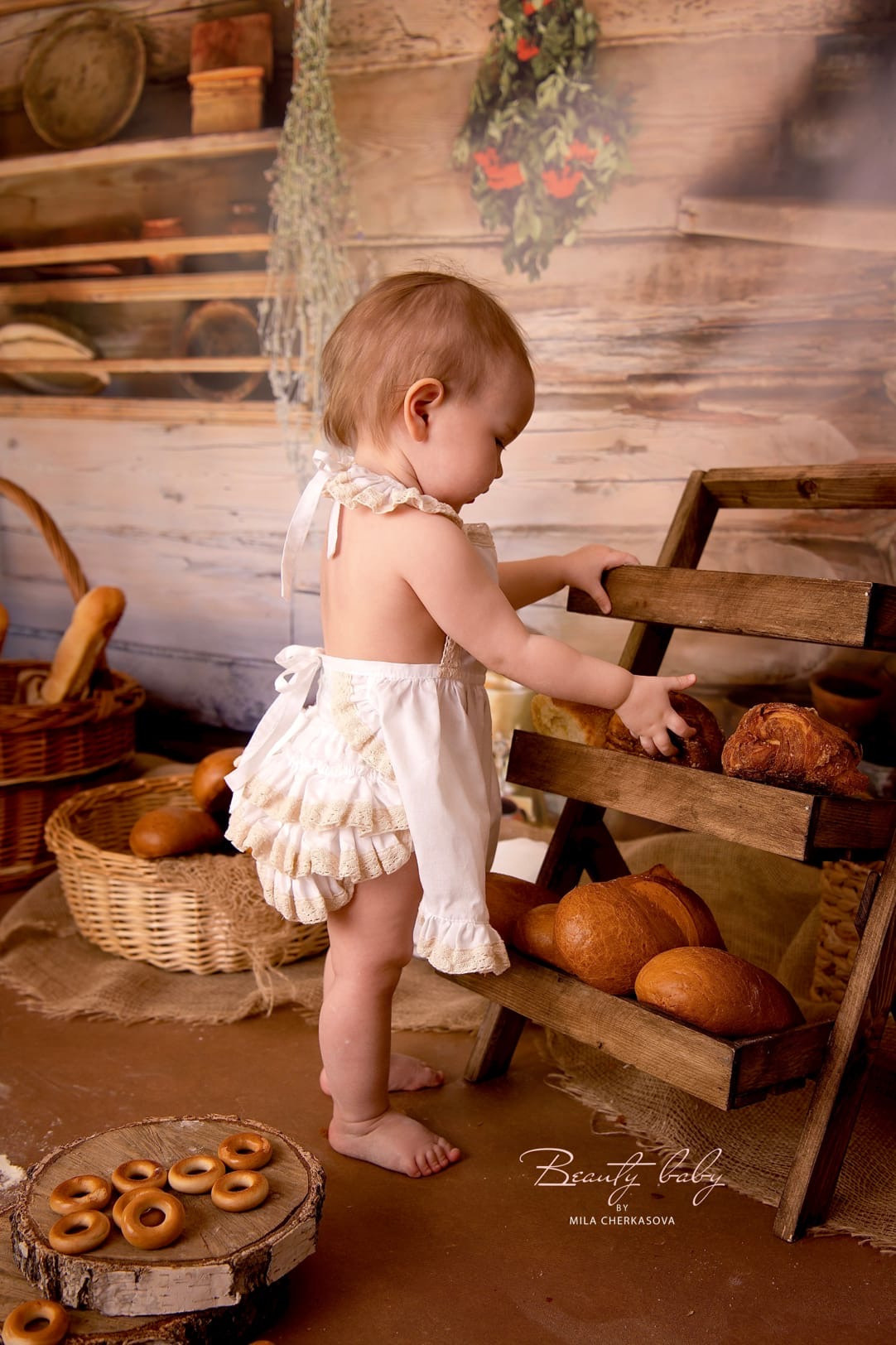 Поваренок. Дарина, годик. Семейный и детский фотограф в Красноярске Мила Черкасова
