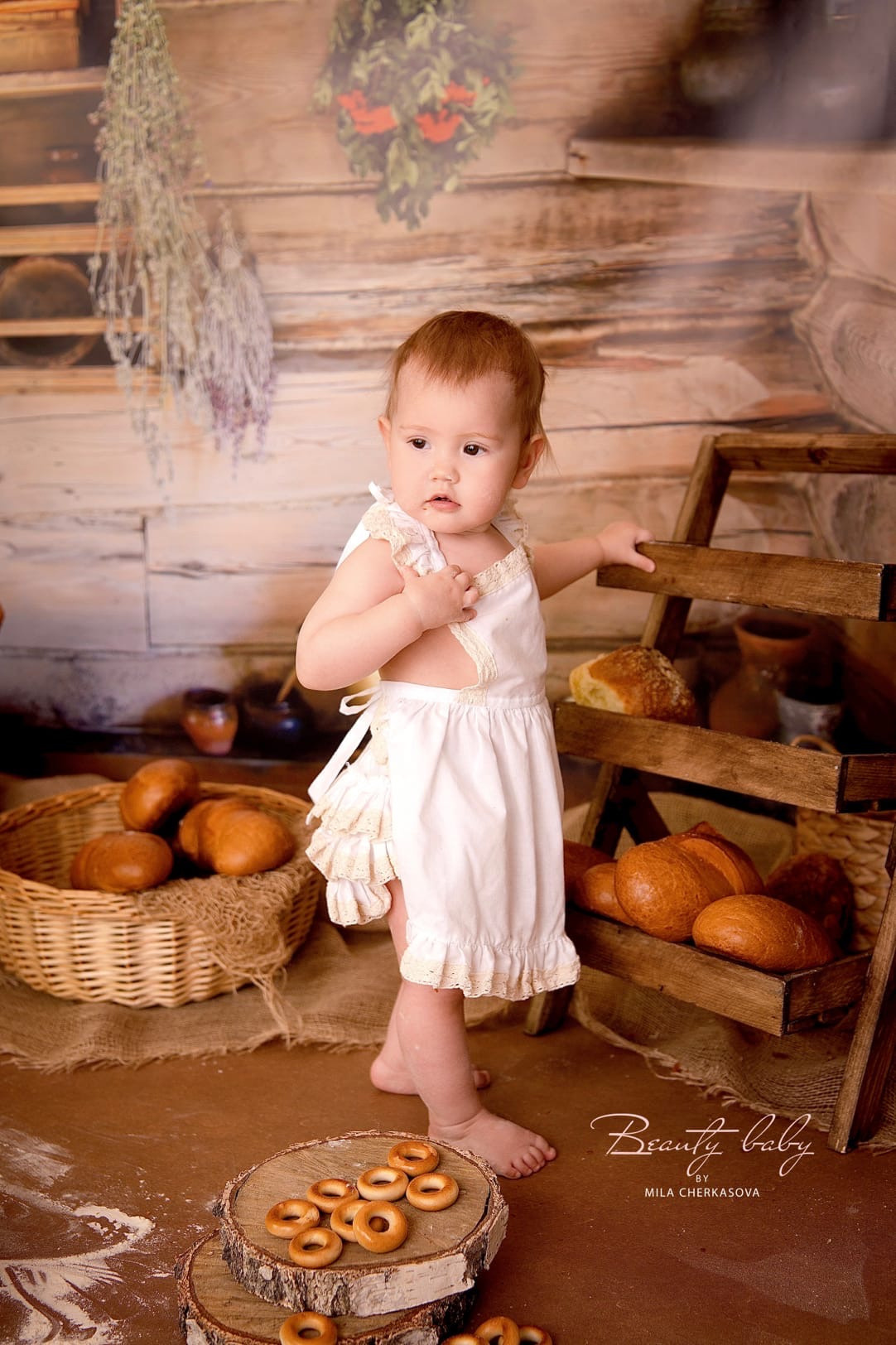 Поваренок. Дарина, годик. Семейный и детский фотограф в Красноярске Мила Черкасова