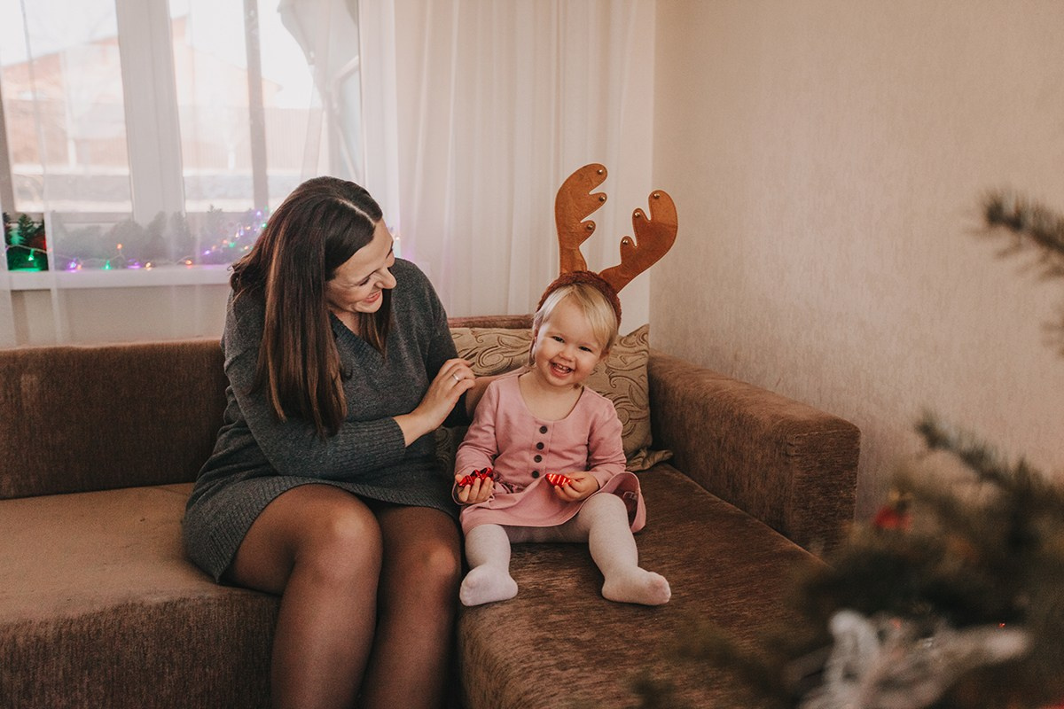 Дом. Семья. Новый год. Семейный фотограф в Белгороде Аня Никифорова