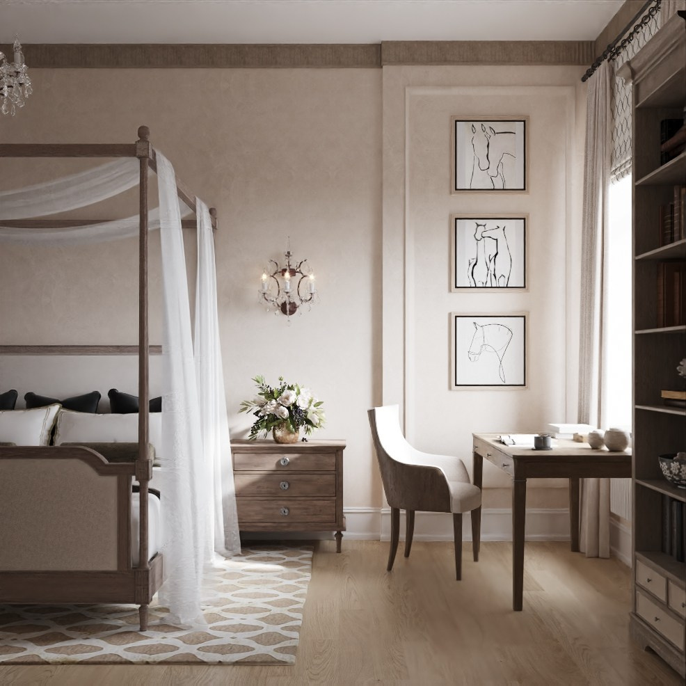 Дизайн дома в стиле шале, Абрамцево. Главная