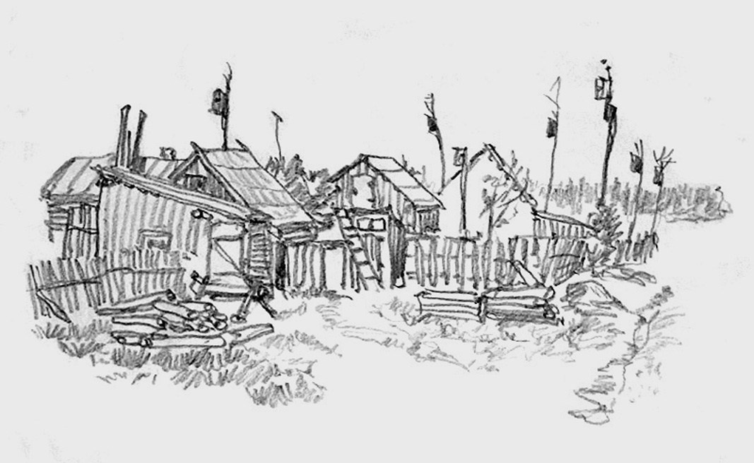 Скворечники.Подушкино.1972.