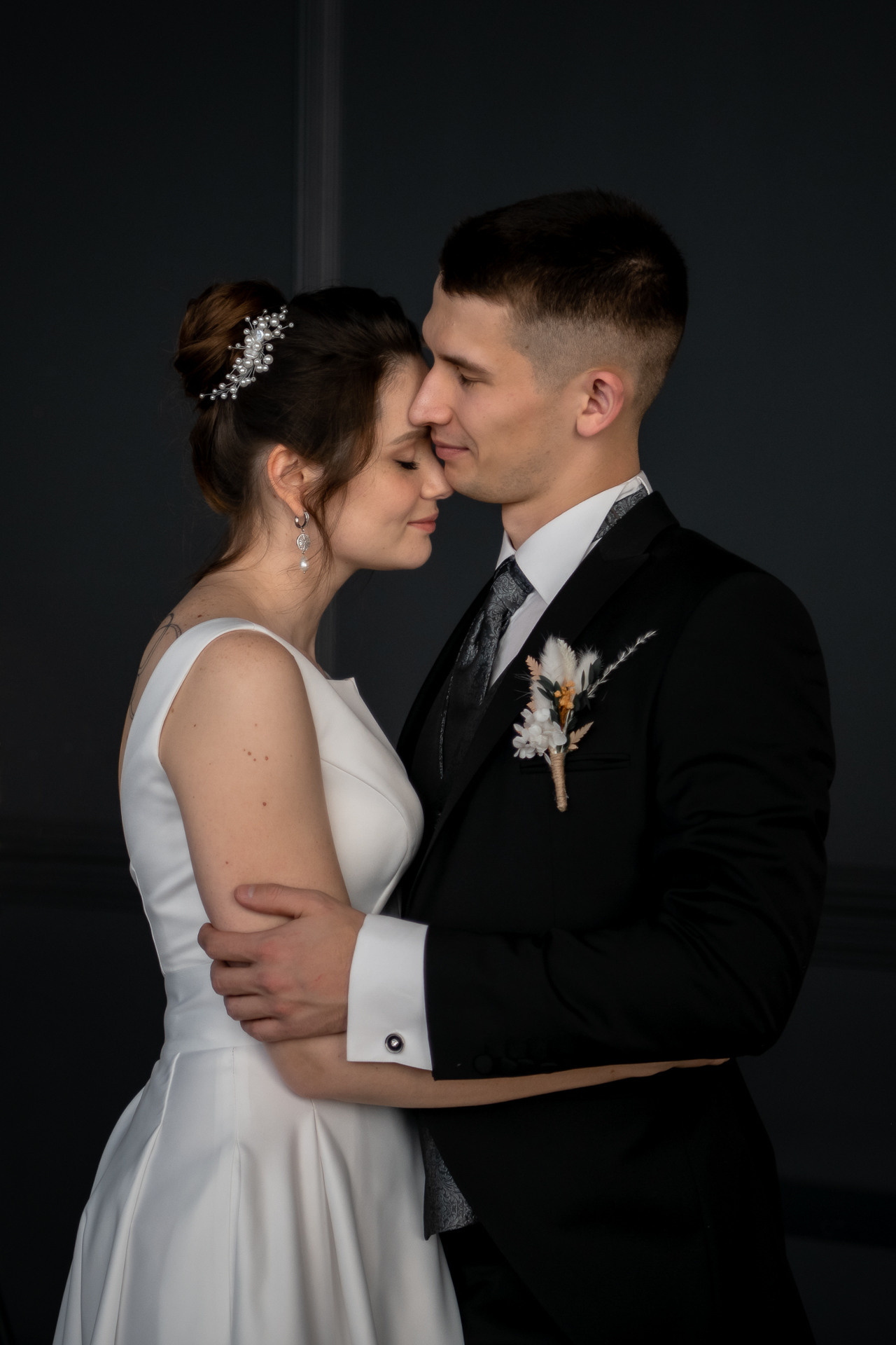 Свадебная студийная фотосессия. Фомина Елена Свадебный и семейный фотограф