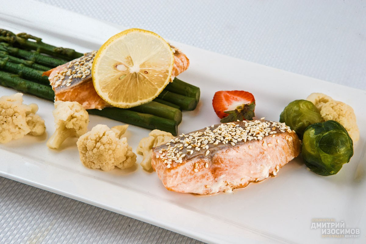 Съёмка блюд для меню