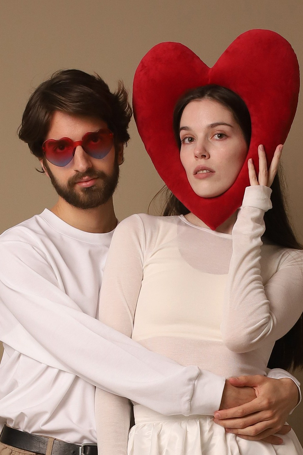 Фон «Волжский песочек». Self-portrait studio in Samara