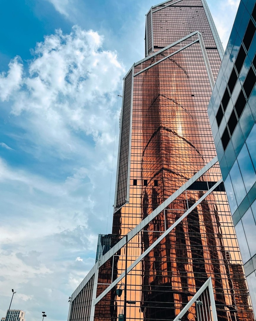 Москва-сити. Александра Мельниченко/ Бегающий фотограф