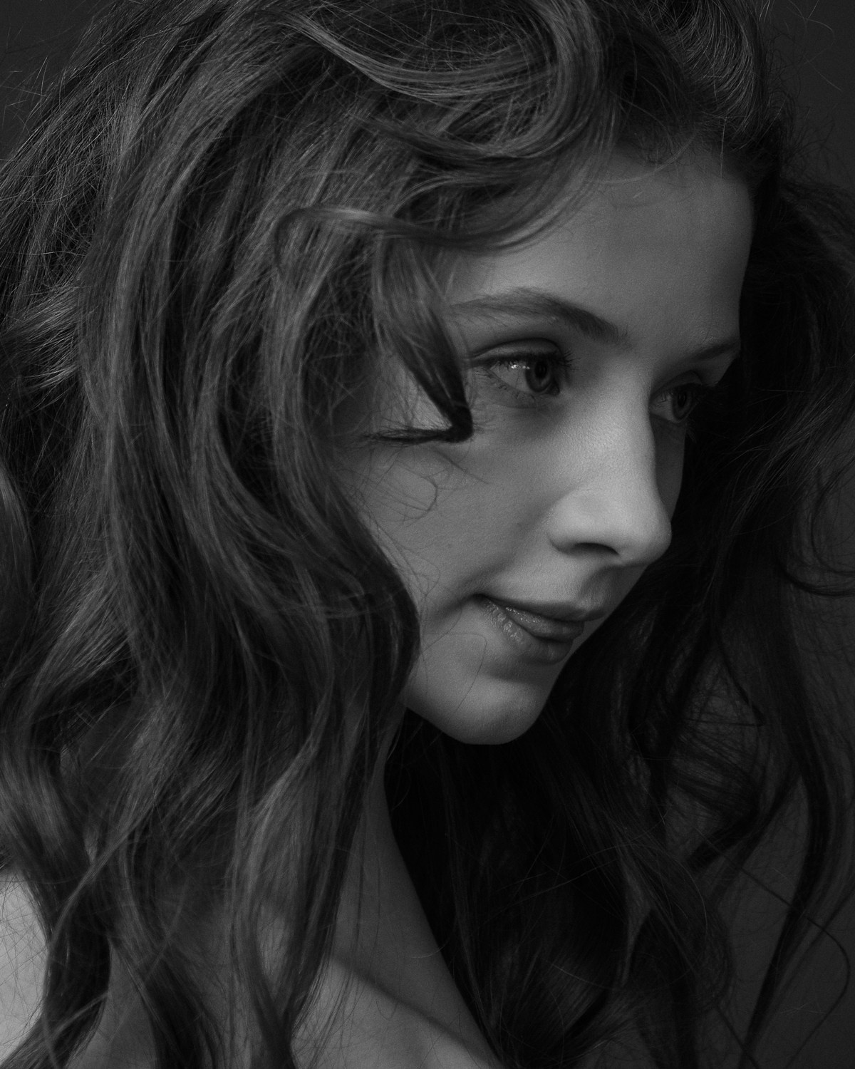 #05 female studio portrait. Professional photoartist in St. Petersburg (wedding, reportage, portrait, model book, love story) Alexander Shvedov