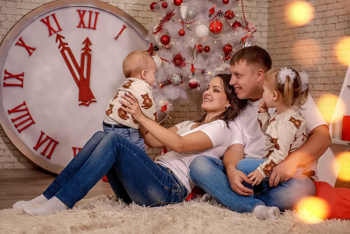 Новогодние съёмки. Семейный и детский фотограф Татьяна Перевалова