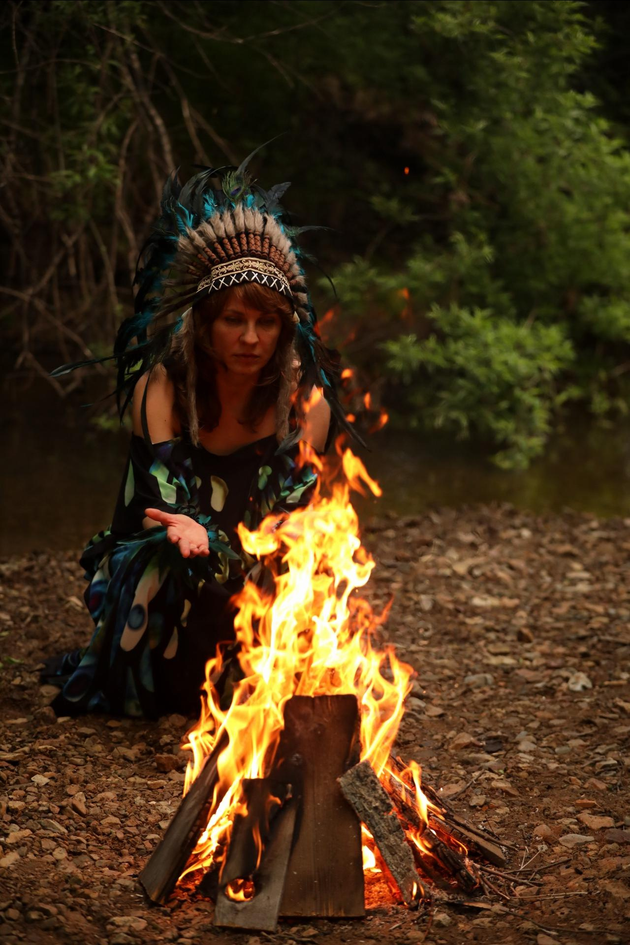 Фотосессия шаманки. Фотограф чувственного портрета в Санкт-Петербурге Светлана Фролова