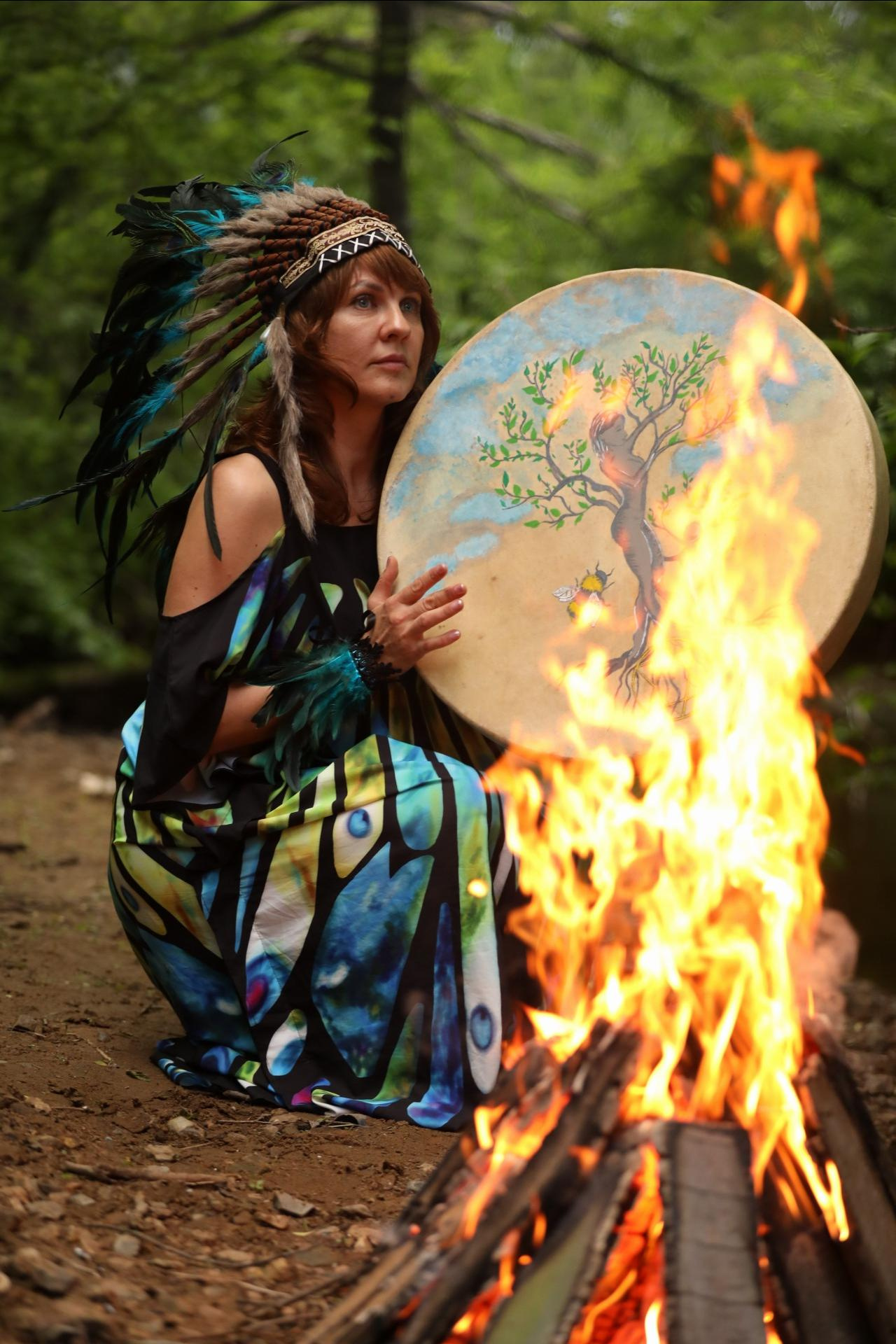 Фотосессия шаманки. Фотограф чувственного портрета в Санкт-Петербурге Светлана Фролова