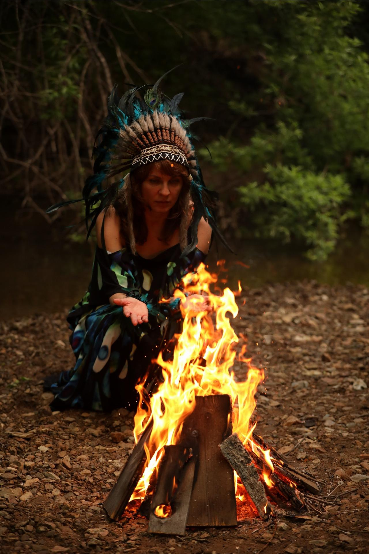 Фотосессия шаманки. Фотограф чувственного портрета в Санкт-Петербурге Светлана Фролова