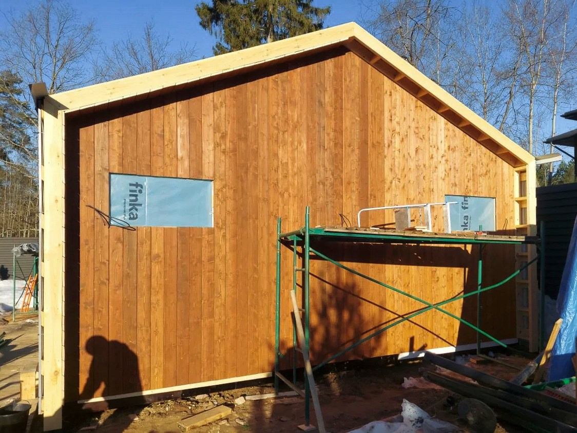 Каркасный дом (Подольск). Строительство каркасных домов в Москве и МО