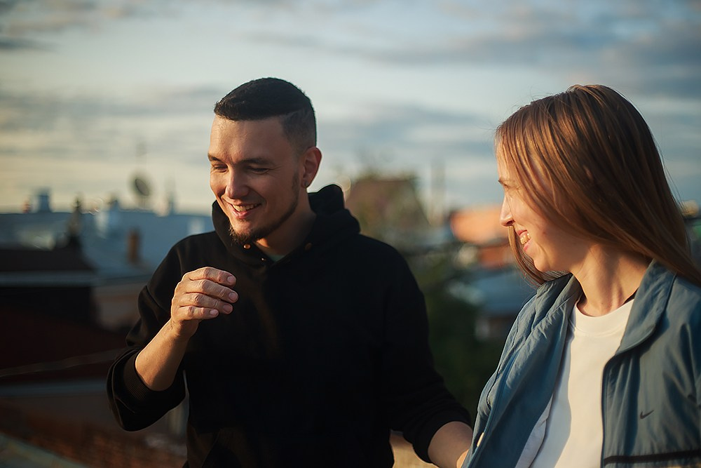Лав стори на крыше. Детский и семейный фотограф, фотограф мероприятий Нижний Новгород