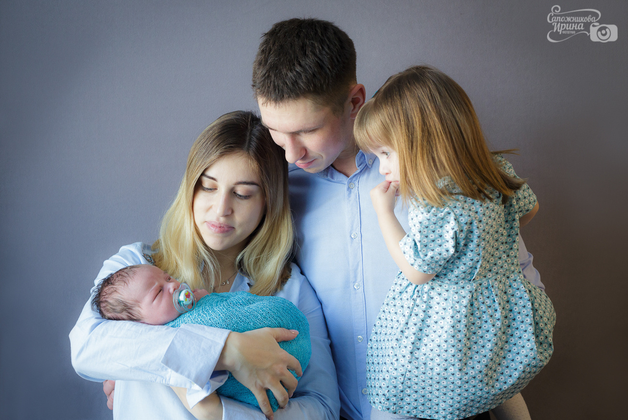 Фотографии новорожденных малышей. Семейный и детский фотограф, фотограф новорожденных в Новокузнецке Ири