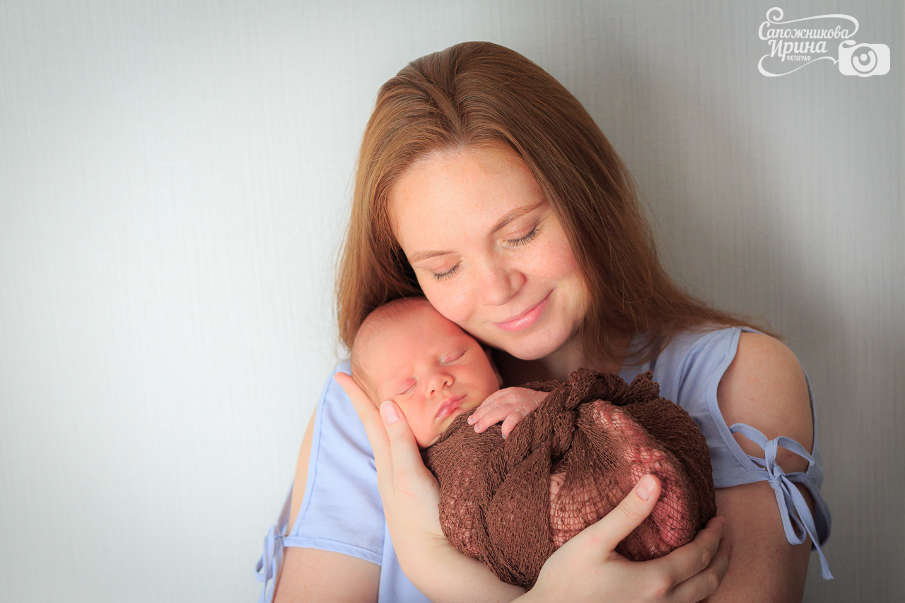 Фотографии новорожденных малышей. Семейный и детский фотограф, фотограф новорожденных в Новокузнецке Ири