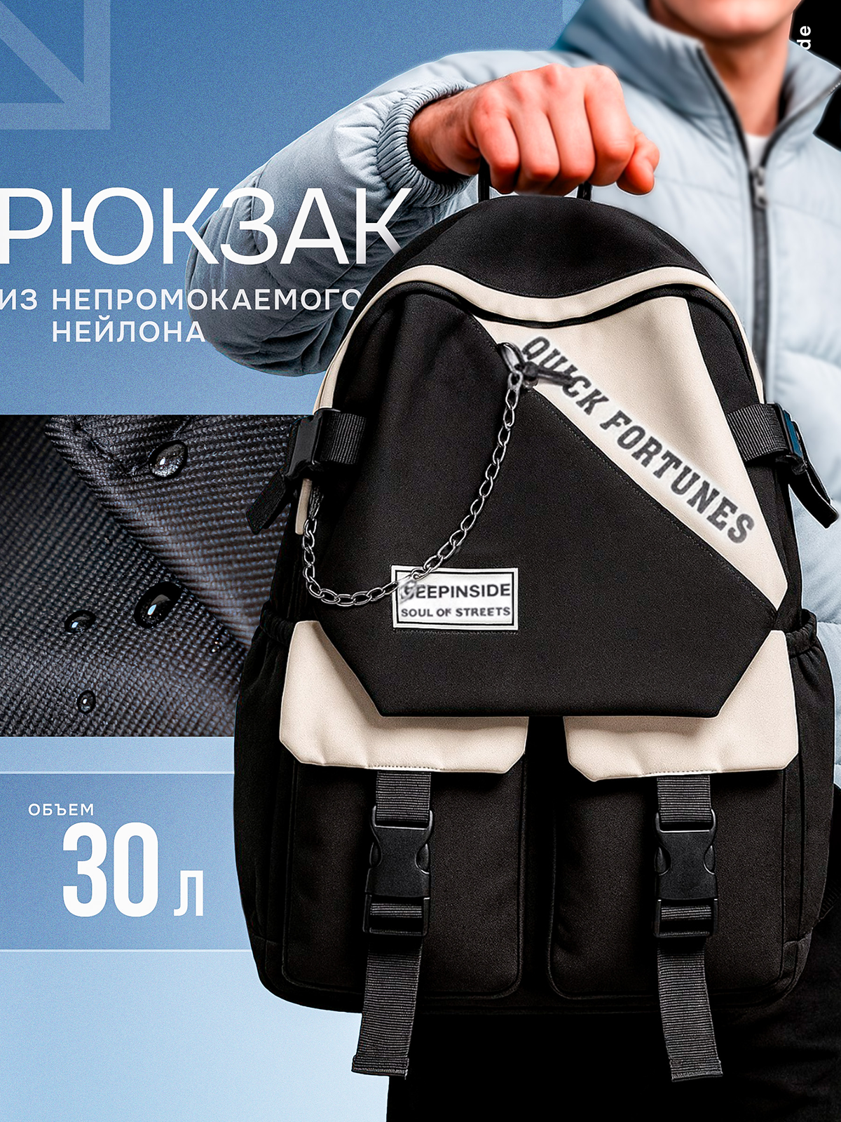 Рюкзак (раскройте). Портфолио команды Игоря Пладиуса