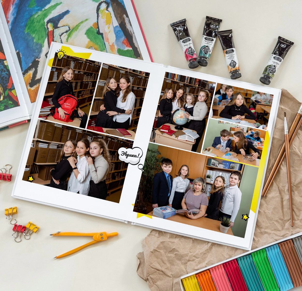 Смотреть альбом на 4 разворота. Выпускные альбомы в Иваново, Тейково школьный фотограф