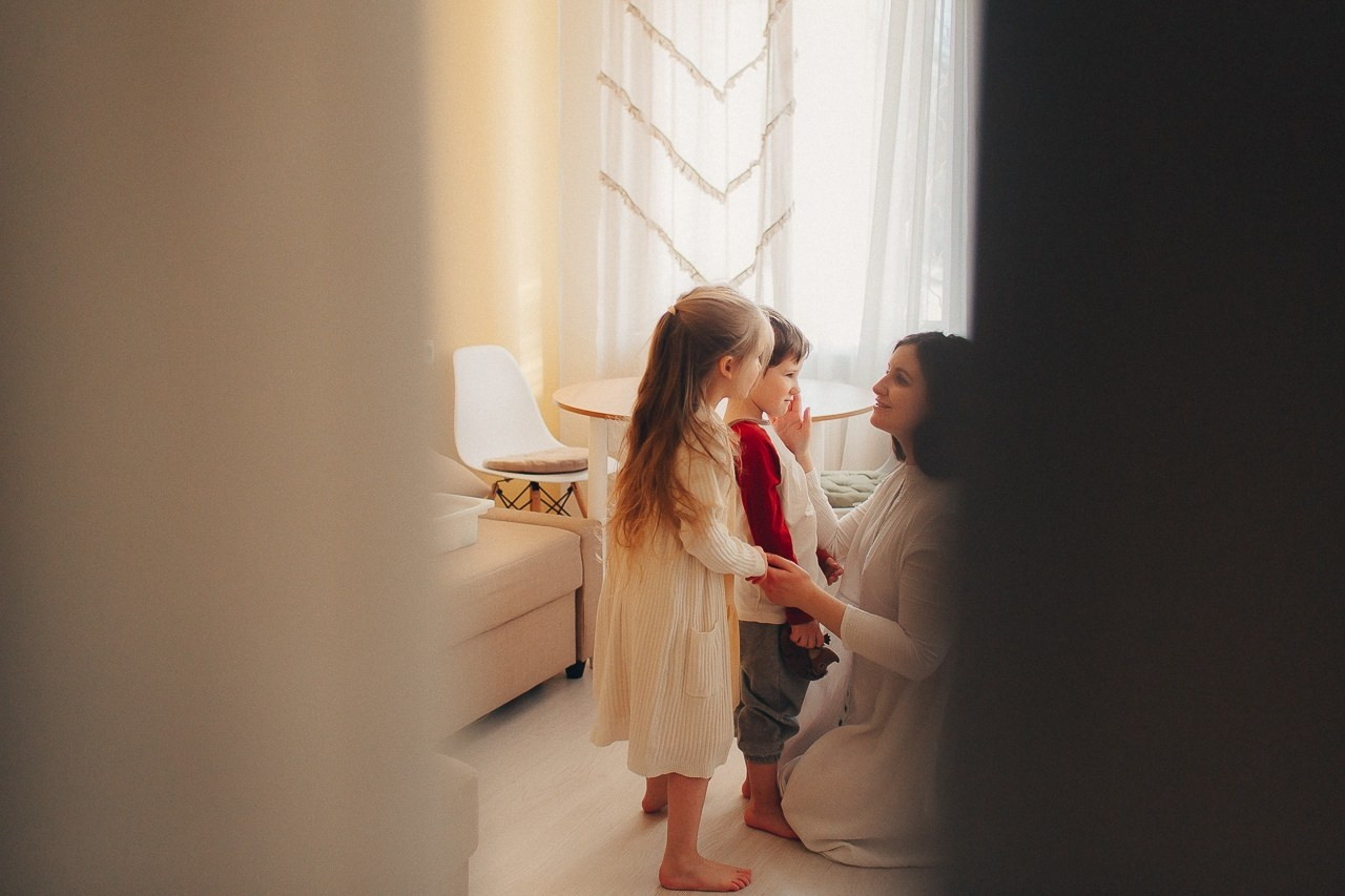 Домашняя съёмка в ожидании малыша. Фотограф Евгения Мальцева, Архангельск